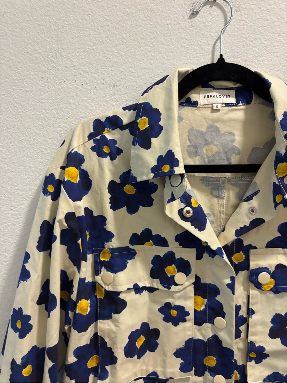 Pepaloves from Anthropologie, Floral Jacket, size S - Picture 6 of 10